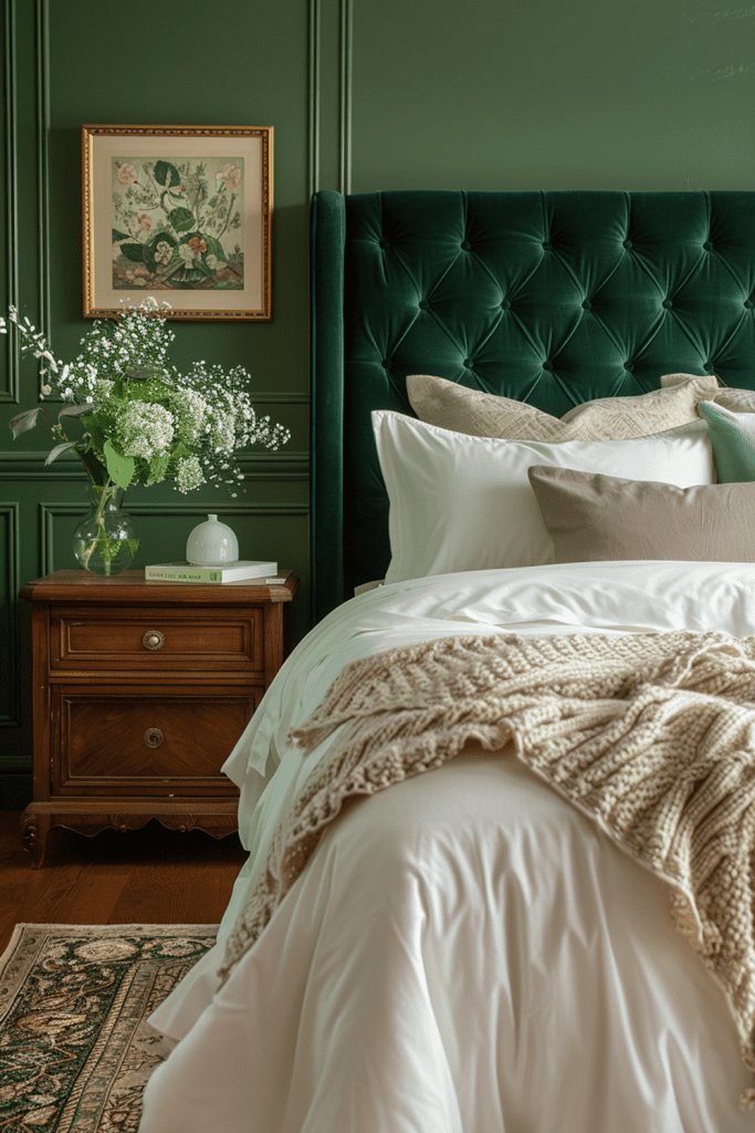 Verdant Vintage: Classic Art Deco Elegance
