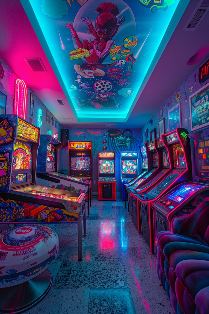 Vintage Game Room