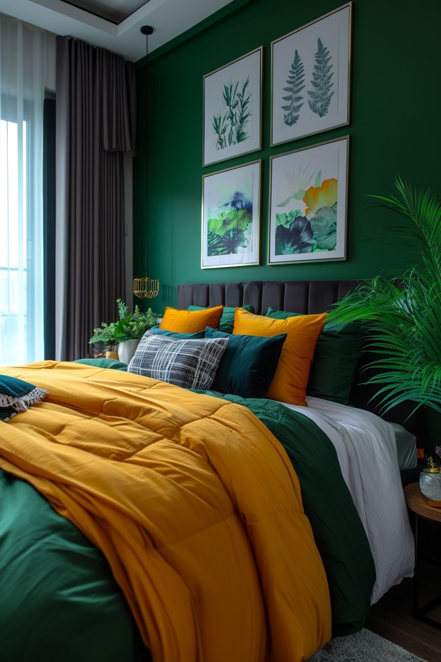 29 Dark Green Bedroom Ideas For A Luxurious And Calming Space ...