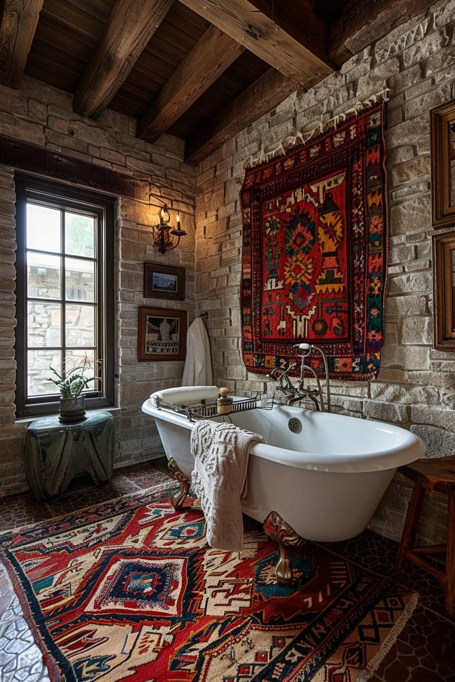 29 Boho Bathroom Ideas For A Relaxing And Stylish Sanctuary - Courtneys World