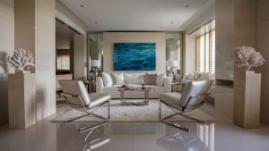 beach modern coastal living room