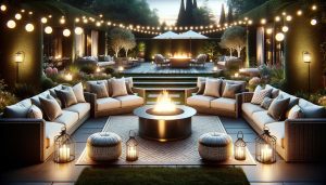 Patio Furniture with Fire Pit