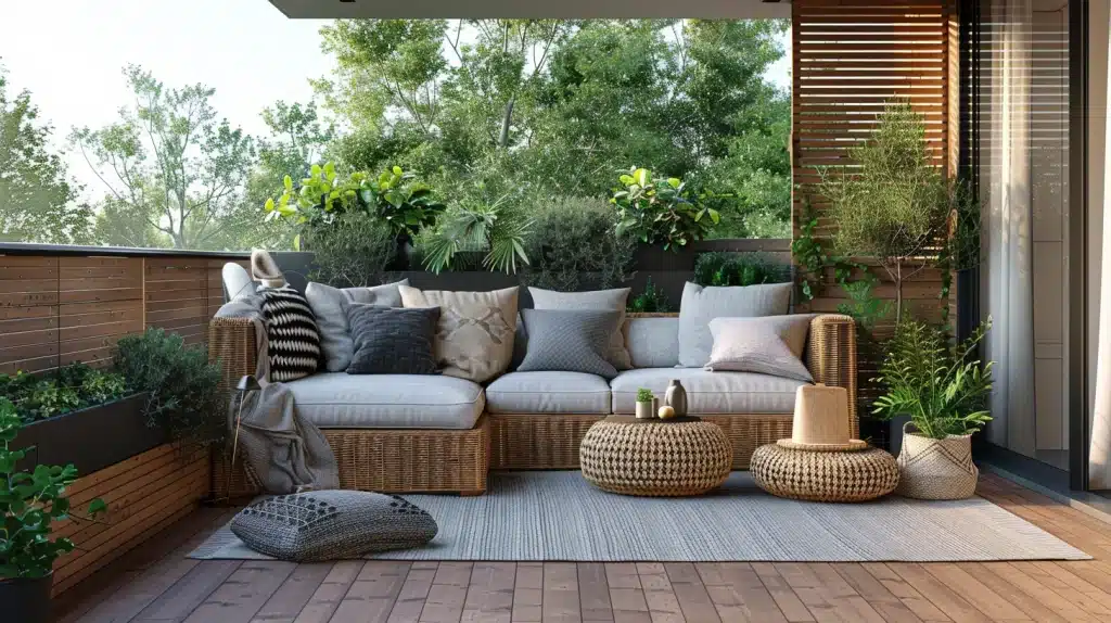 small deck furniture ideas