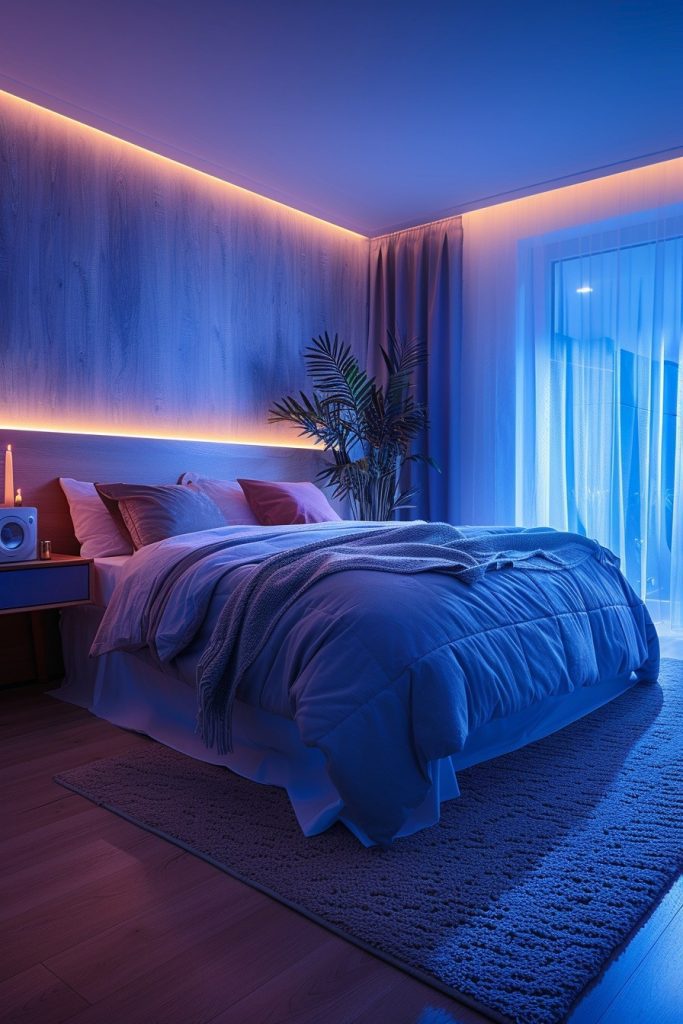 Adjustable LED Lighting for Optimal Sleep