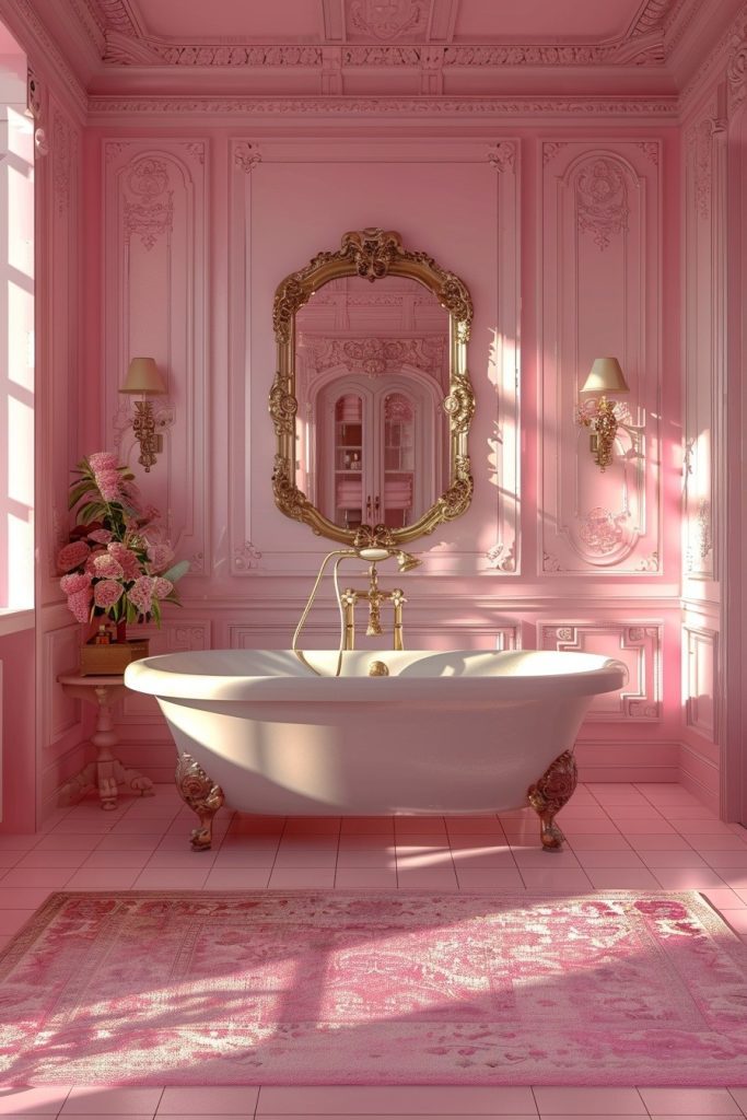 Antique Pink Elegance