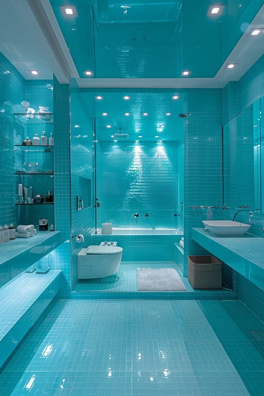 29 Captivating Blue Bathroom Decor Ideas For A Serene Ambiance