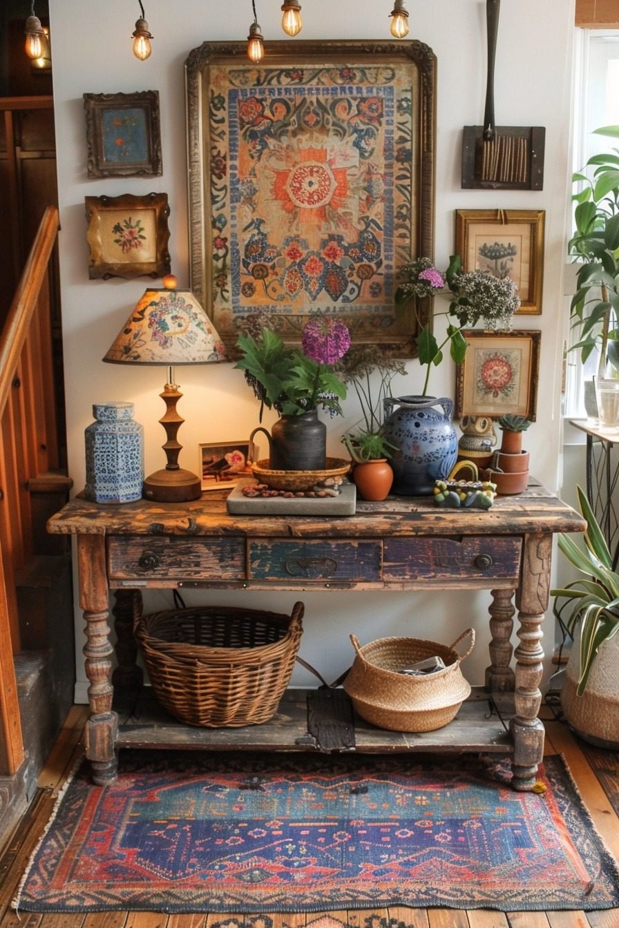 29 Boho Entryway Ideas To Make Your Home Uniquely Courtneys