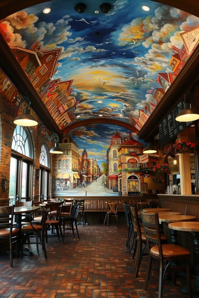 Artistic Mural Ceilings