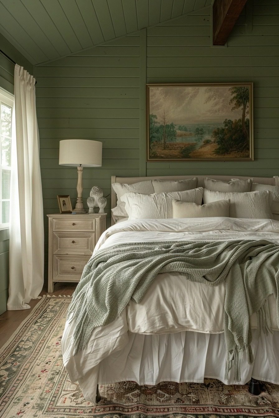 29 Sage Green Farmhouse Bedroom Ideas For A Refreshing Retreat