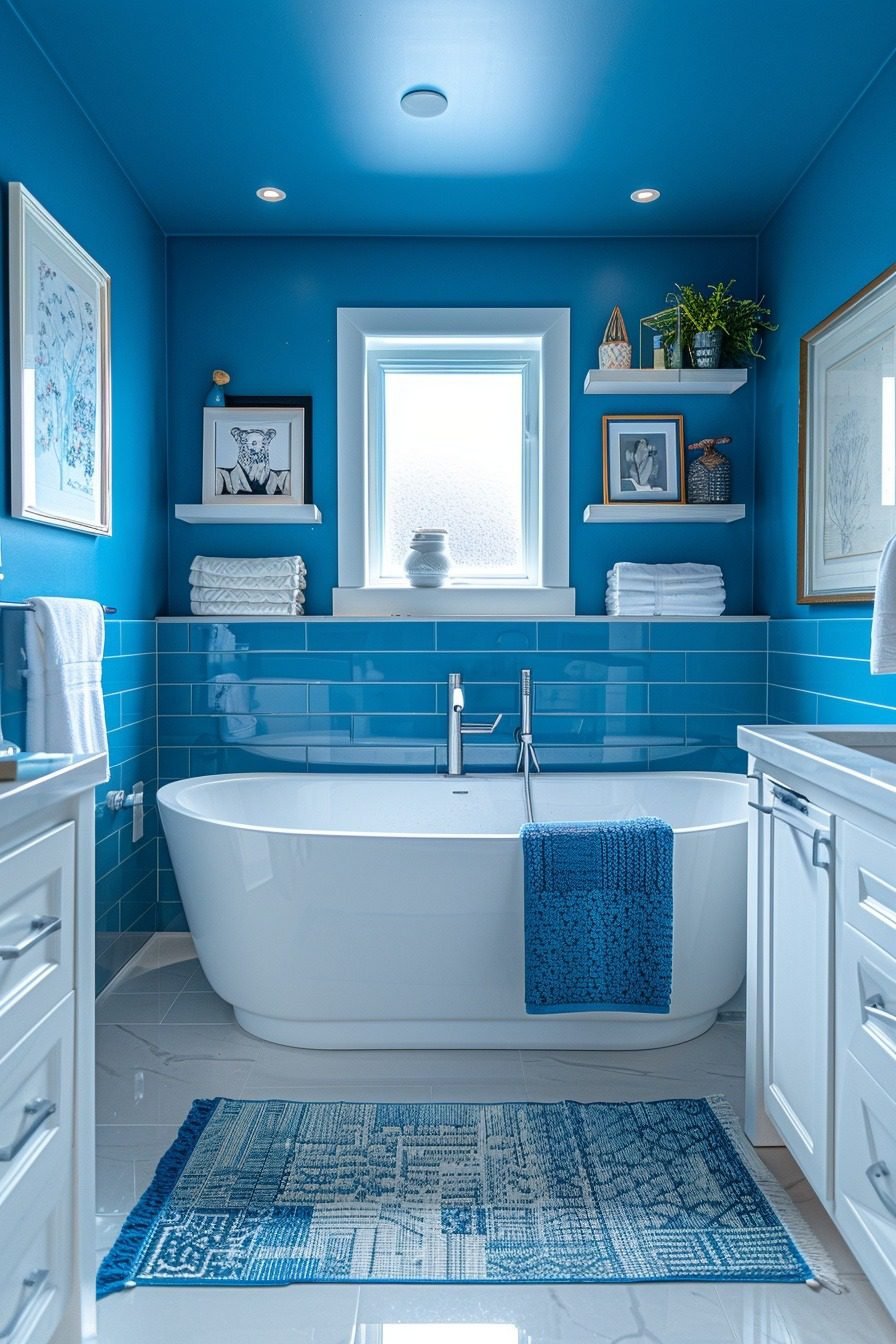 29 Captivating Blue Bathroom Decor Ideas For A Serene Ambiance
