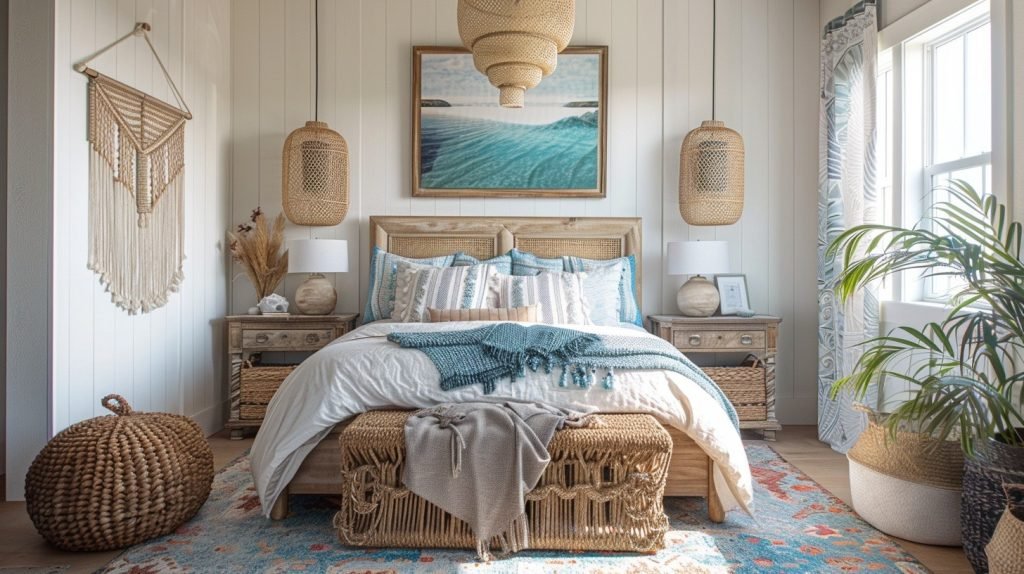 Beachy Boho Bedroom