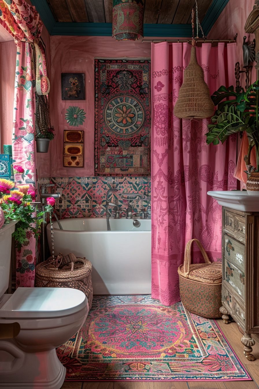 29 Pink Bathroom Decor Ideas For The Ultimate Girly Retreat - Courtneys ...