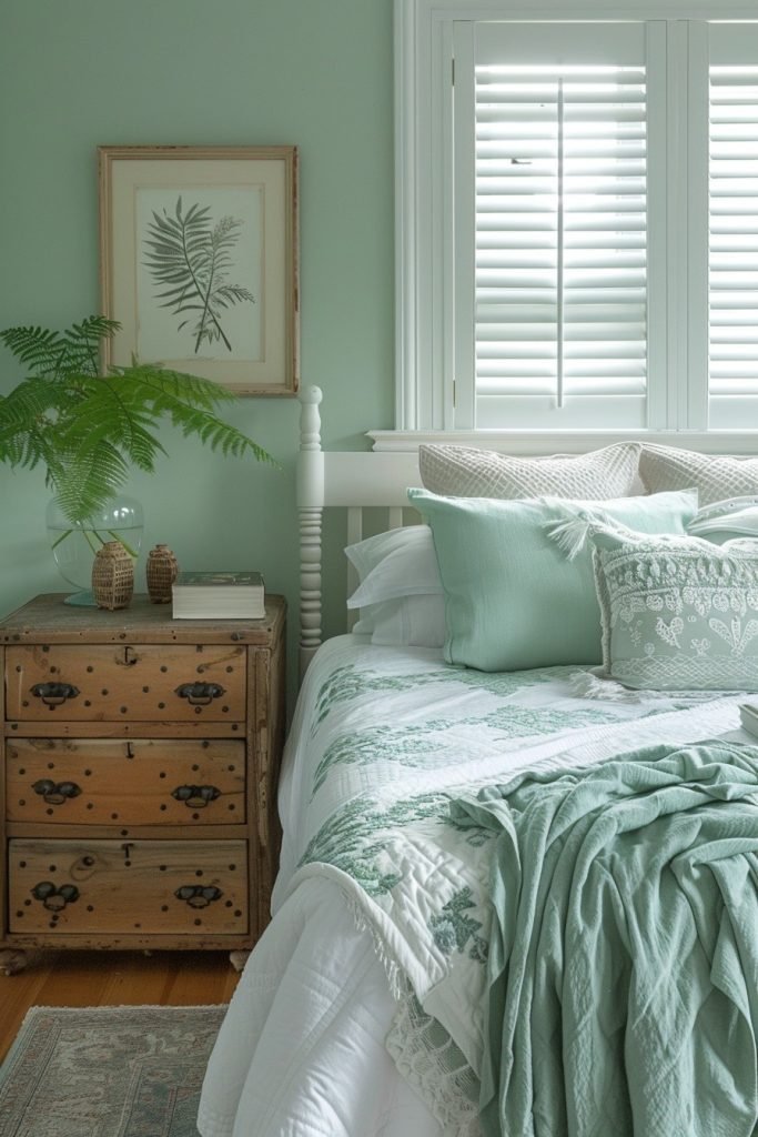 Bohemian Seafoam Bedroom