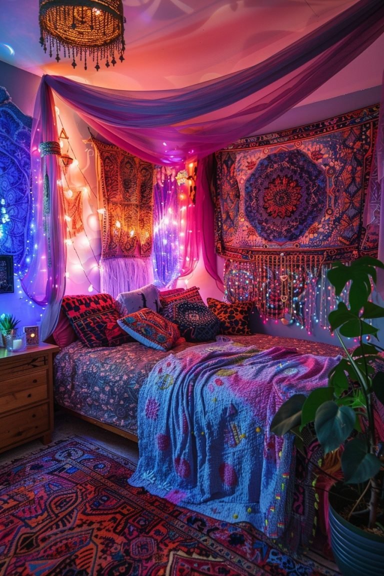 29 Rustic Boho Witchy Bedroom Ideas To Transform Your Space - Courtneys ...