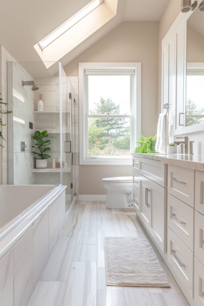 Bright and Airy Small Bathroom Concepts