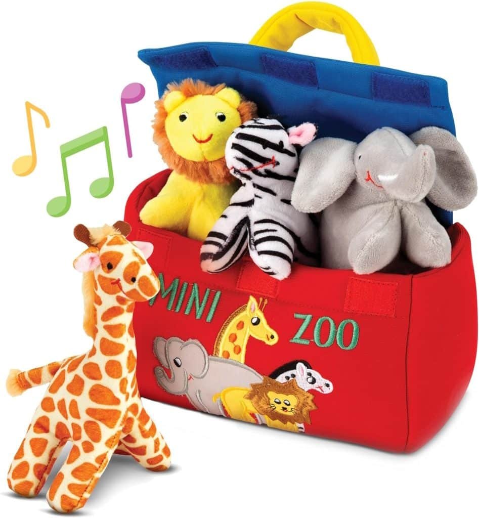 Bundaloo Plush Mini Zoo Playset