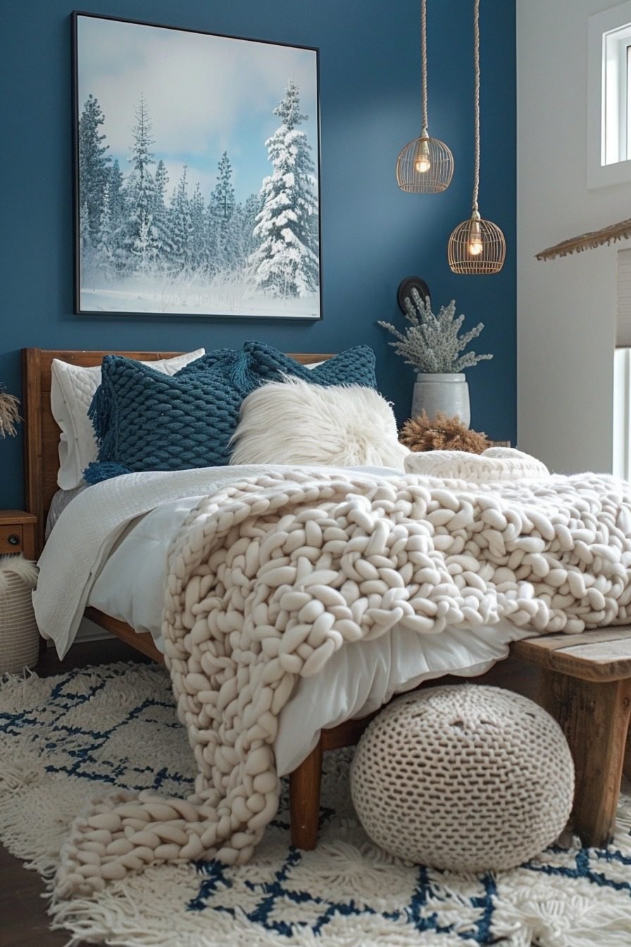 29 Blue Boho Girls Bedroom Designs To Inspire Sweet Dreams - Courtneys ...