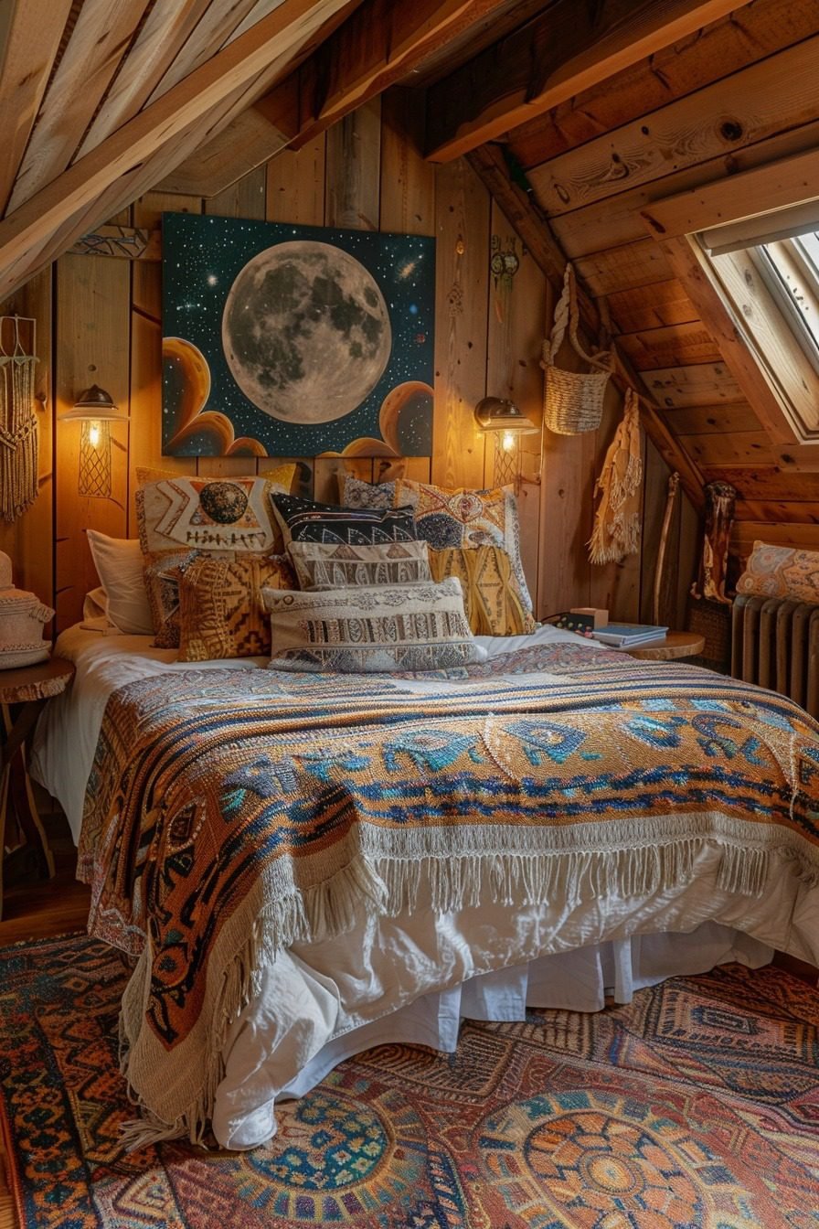29 Rustic Boho Witchy Bedroom Ideas To Transform Your Space - Courtneys ...