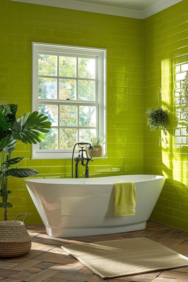 29 Refreshing Green Bathroom Decor Ideas For A Serene Space - Courtneys ...