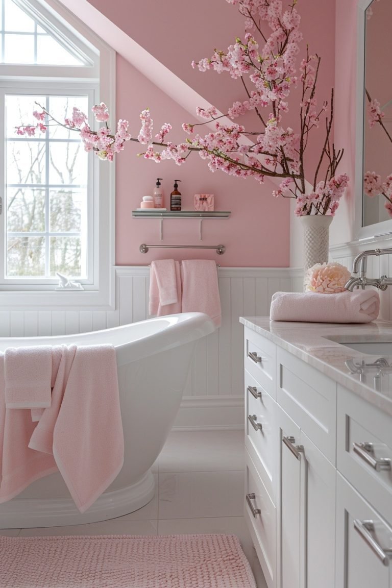 29 Enchanting Girly Bathroom Decor Ideas For A Whimsical Touch ...