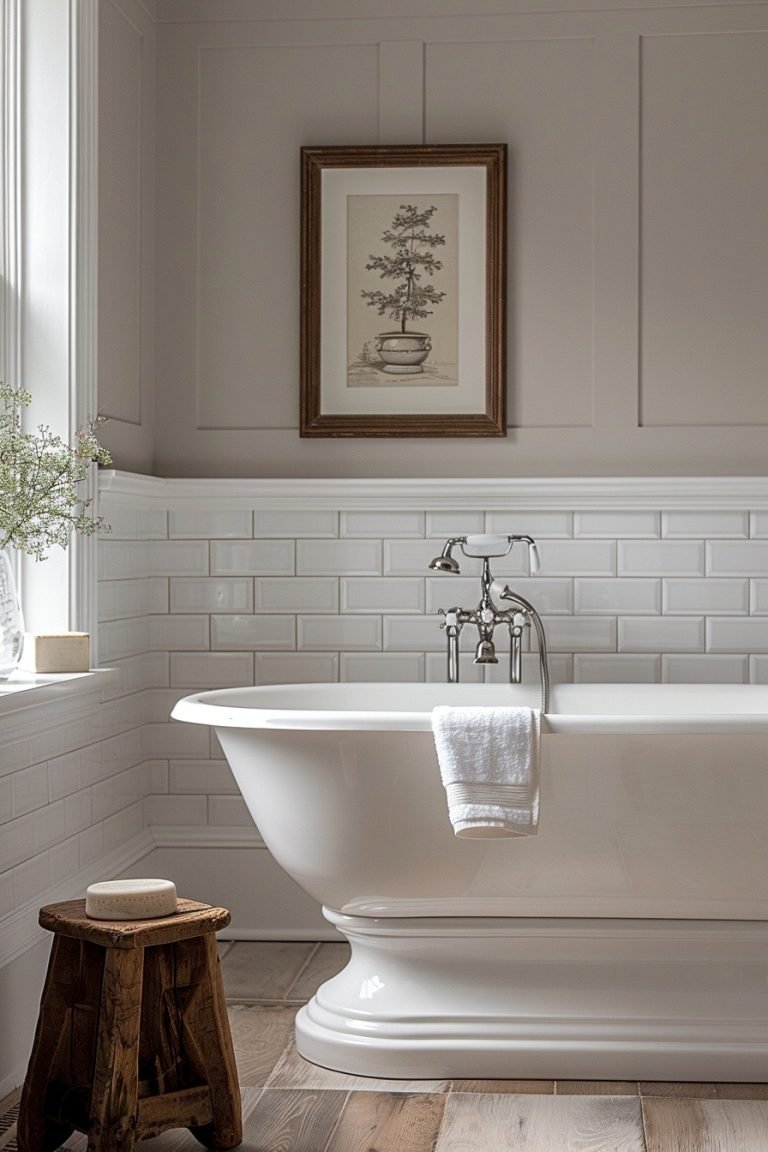 29 Chic Neutral Bathroom Decor Ideas For Timeless Elegance - Courtneys ...