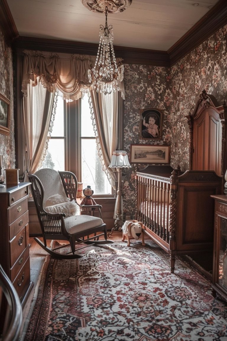 29 Vintage Inspired Nursery Ideas For A Timeless Baby Room - Courtneys ...