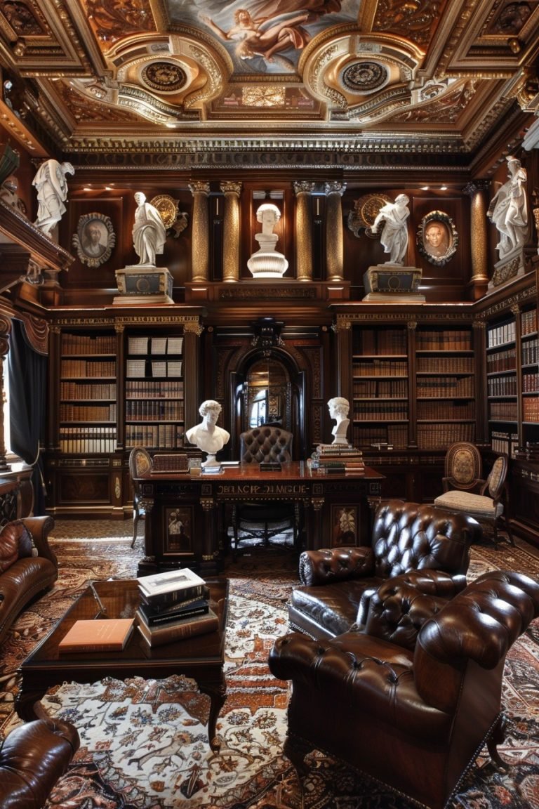 29 Dark Academia Decor Ideas To Enrich Your Home With Scholarly Charm