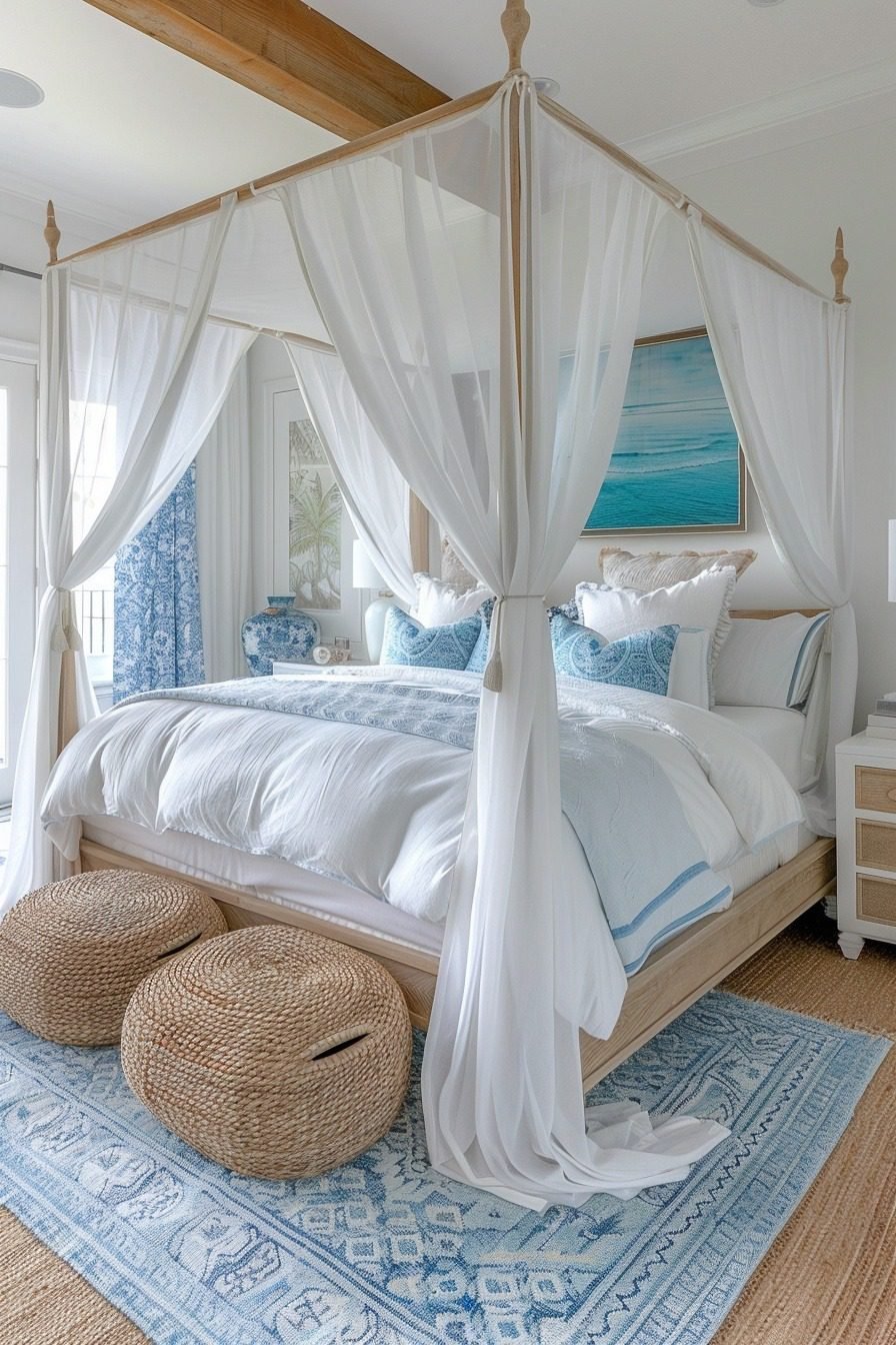 29 Boho Coastal Bedroom Ideas For A Breezy, Beachy Haven Courtneys World
