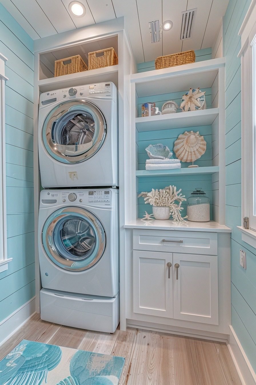 29 Stacked Laundry Room Ideas For Maximizing Your Space And Efficiency ...