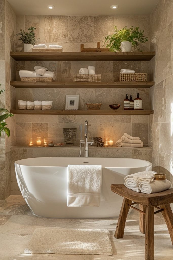 Compact Spa-Like Bathroom Retreats