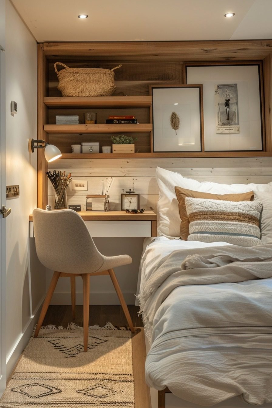 29 Tiny Bedroom Decor Ideas To Maximize Your Small Space - Courtneys World