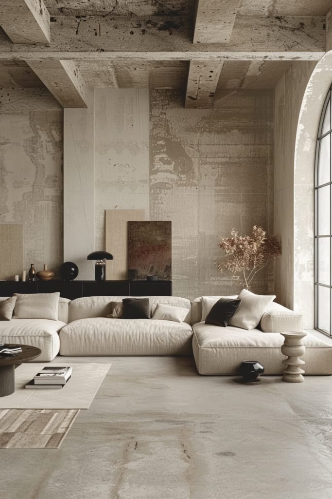 Concrete Minimalism Room