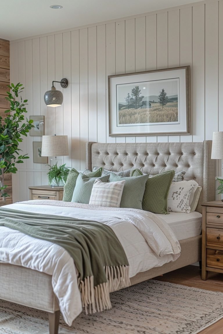 29 Sage Green Farmhouse Bedroom Ideas For A Refreshing Retreat