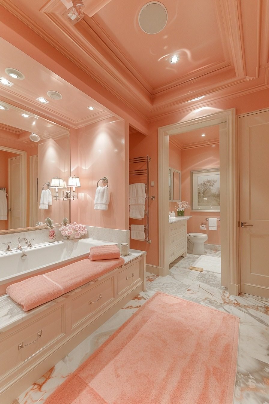 29 Enchanting Girly Bathroom Decor Ideas For A Whimsical Touch ...