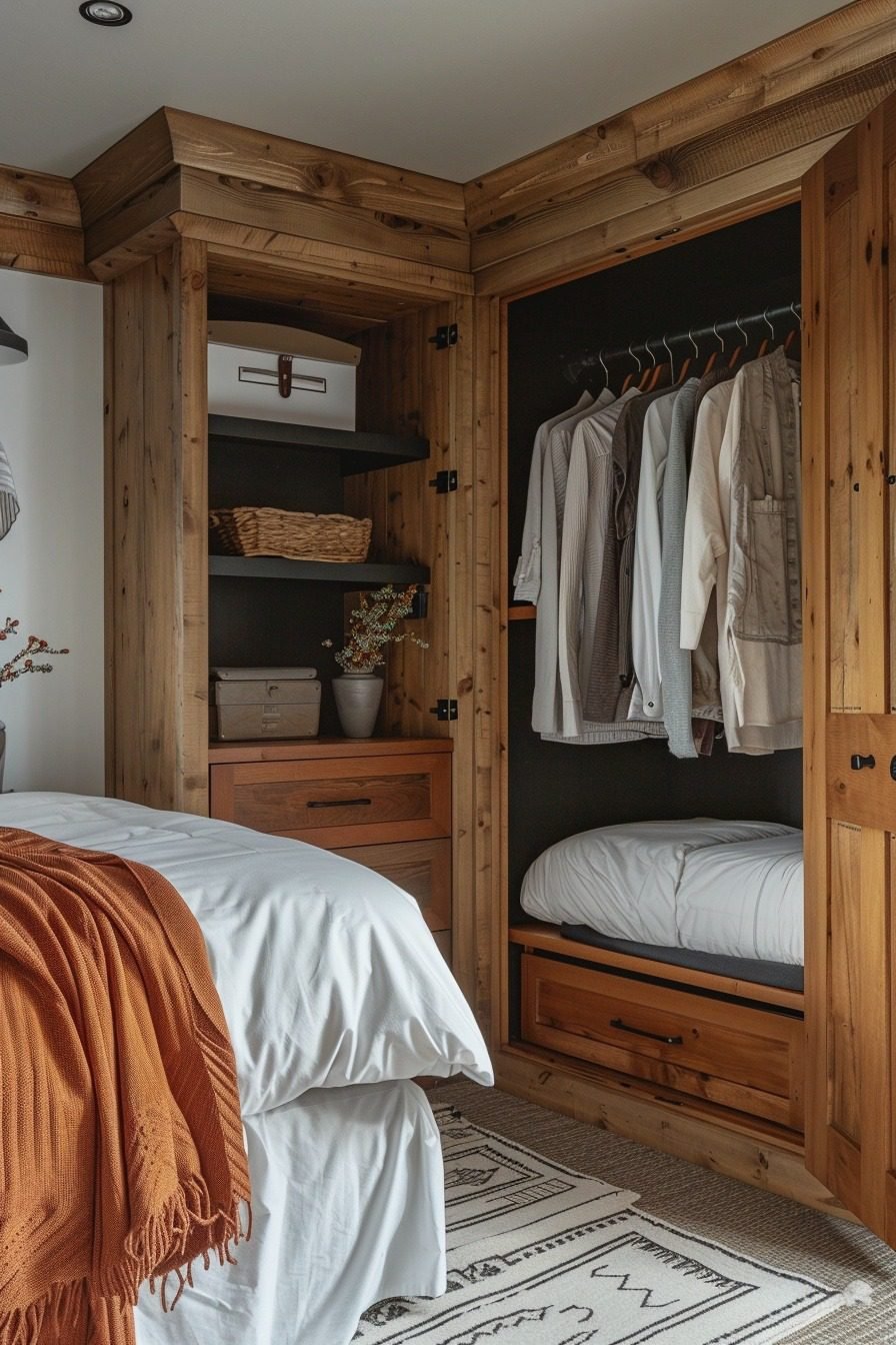 29 Tiny Bedroom Apartment Ideas To Maximize Your Space - Courtneys World