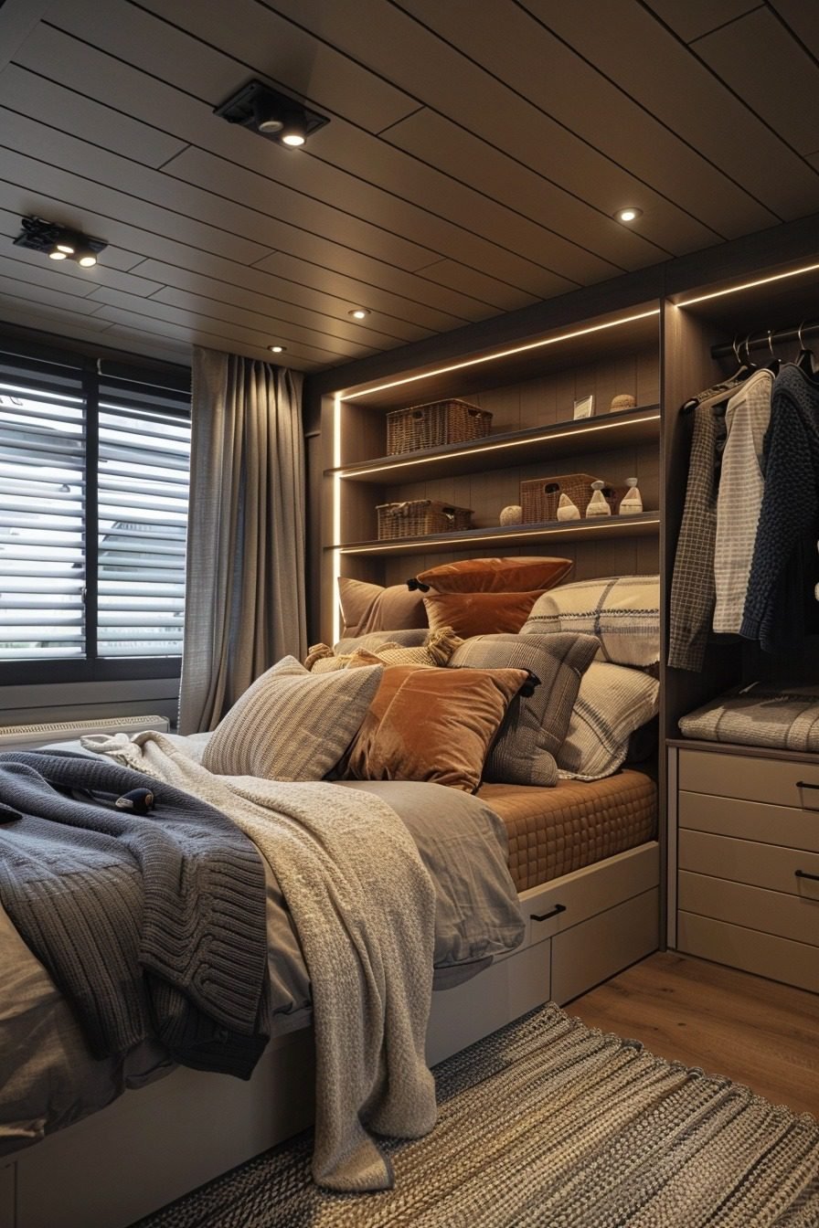 29 Tiny Bedroom Decor Ideas To Maximize Your Small Space - Courtneys World