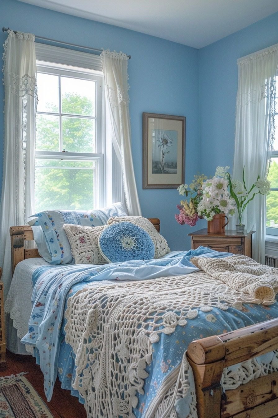 29 Bright Blue Boho Bedroom Ideas For A Vibrant And Relaxing Retreat ...