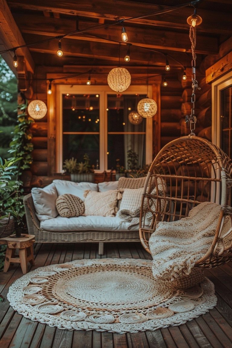 29 Scandi Boho Patio Ideas For A Stylish And Cozy Outdoor Space ...