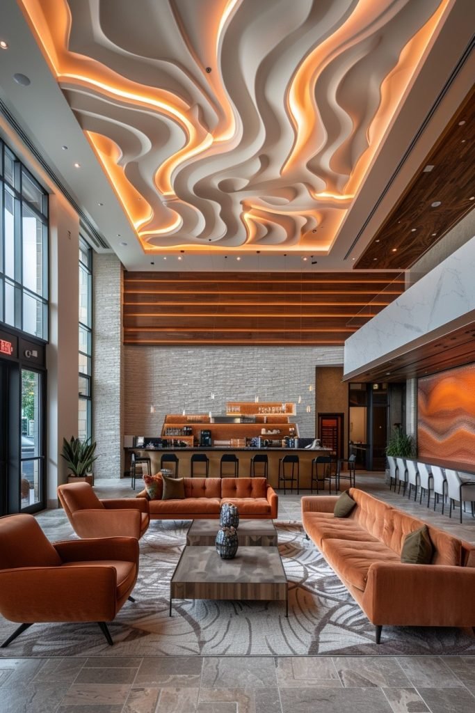 Creative Layered Ceilings