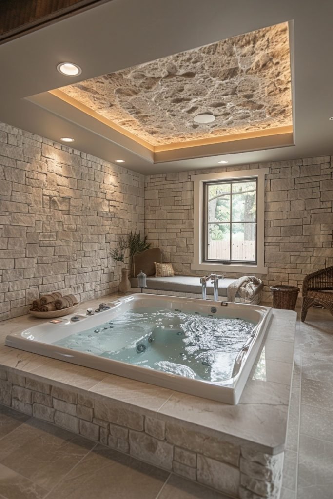 Cultured Stone Ceilings