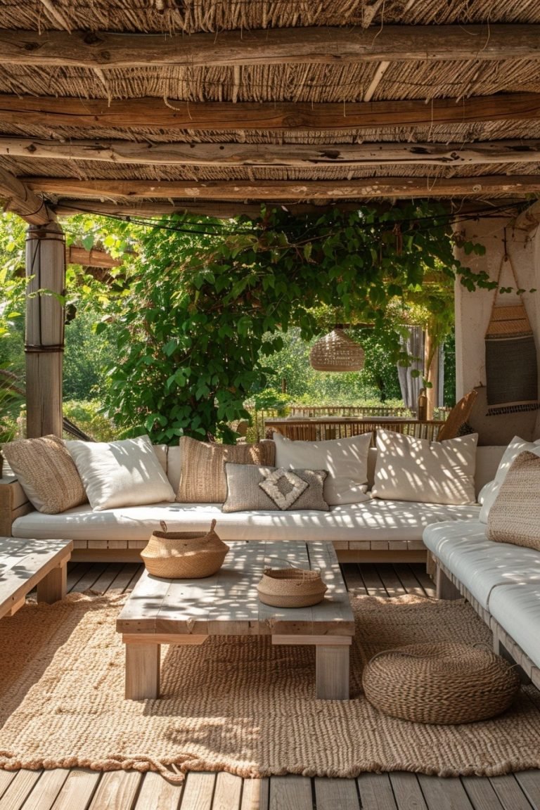29 Scandi Boho Patio Ideas For A Stylish And Cozy Outdoor Space