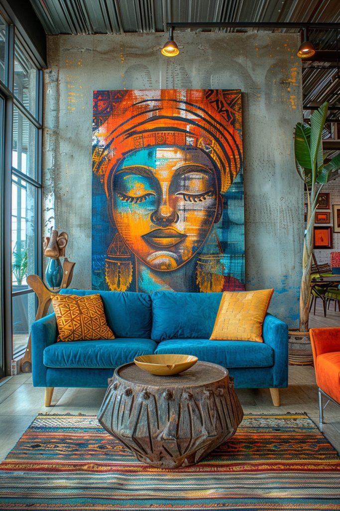 Eclectic Afrohemian Office Spaces