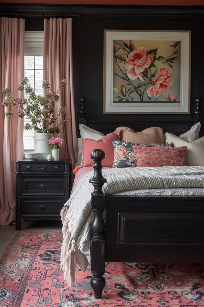 Eclectic Pink and Black Mix