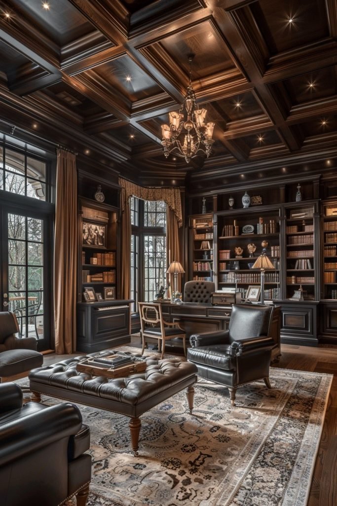 Elegant Coffered Ceilings