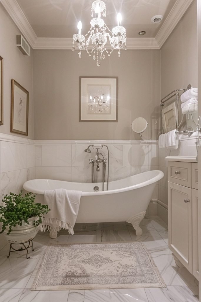 Elegant Tiny Bathrooms