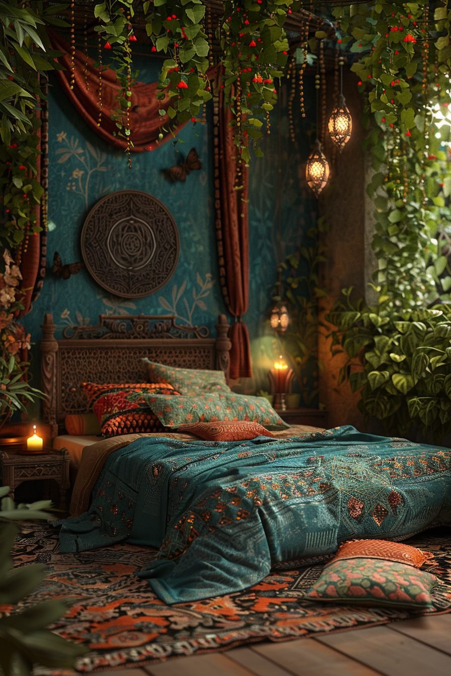 29 Boho Witchy Bedroom Ideas For Your Magical Retreat - Courtneys World