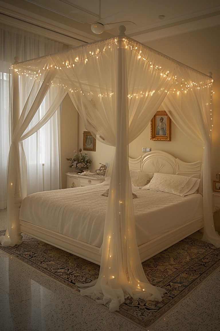 29 Canopy Bed Ideas For A Luxurious Bedroom Makeover - Courtneys World