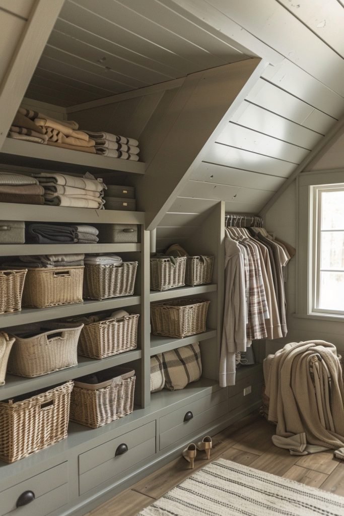 Functional Attic Storage Solutions