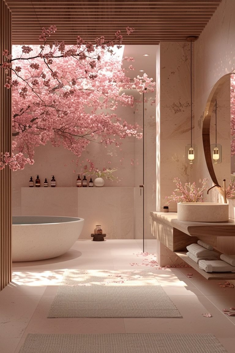 29 Pink Bathroom Decor Ideas For The Ultimate Girly Retreat - Courtneys World