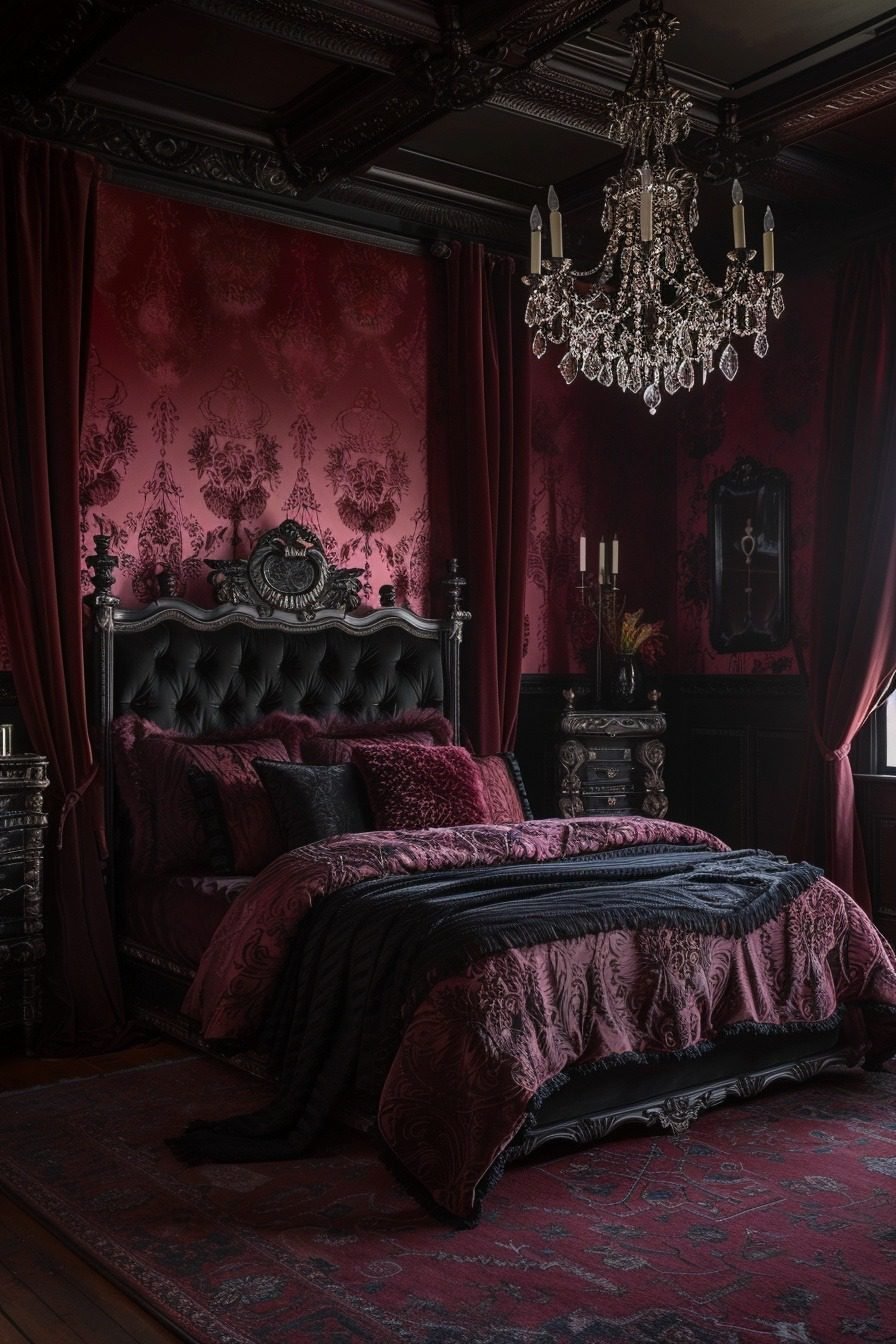 29 Dark Feminine Bedroom Ideas To Inspire Your Inner Mystique ...